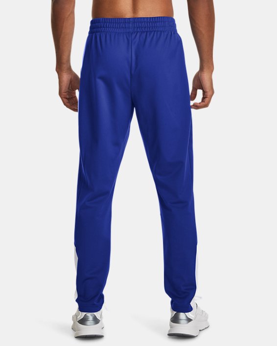 Men's UA Tricot Track Pants, Blue, pdpMainDesktop image number 1